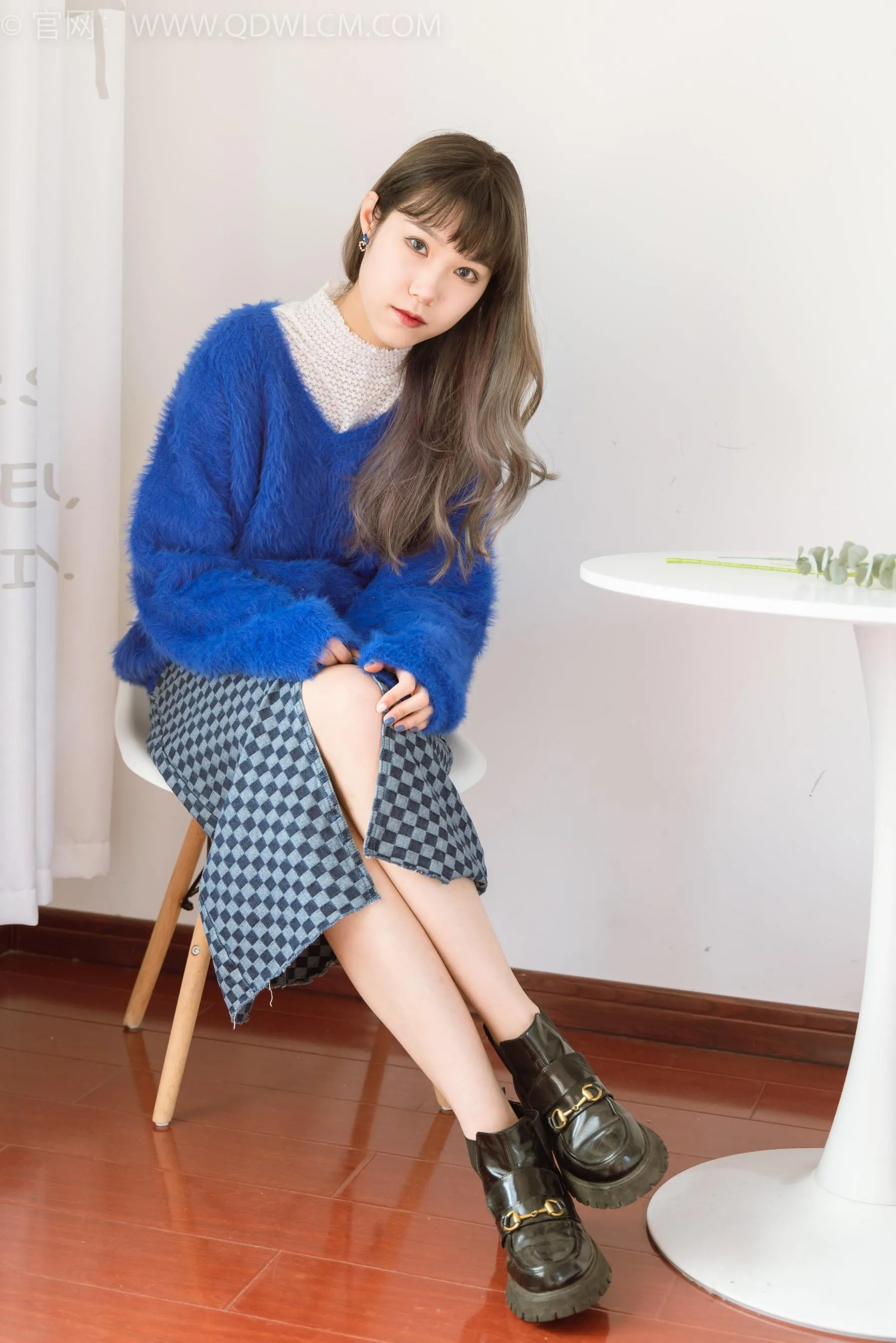 物恋传媒 NO.1507 依依-蓝色情怀 [140P]插图7